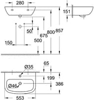  Grohe Bau Ceramic 39440000  (553151386)