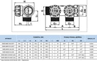   STOUT 3/4", 2  1/2" SMB-6850-341202