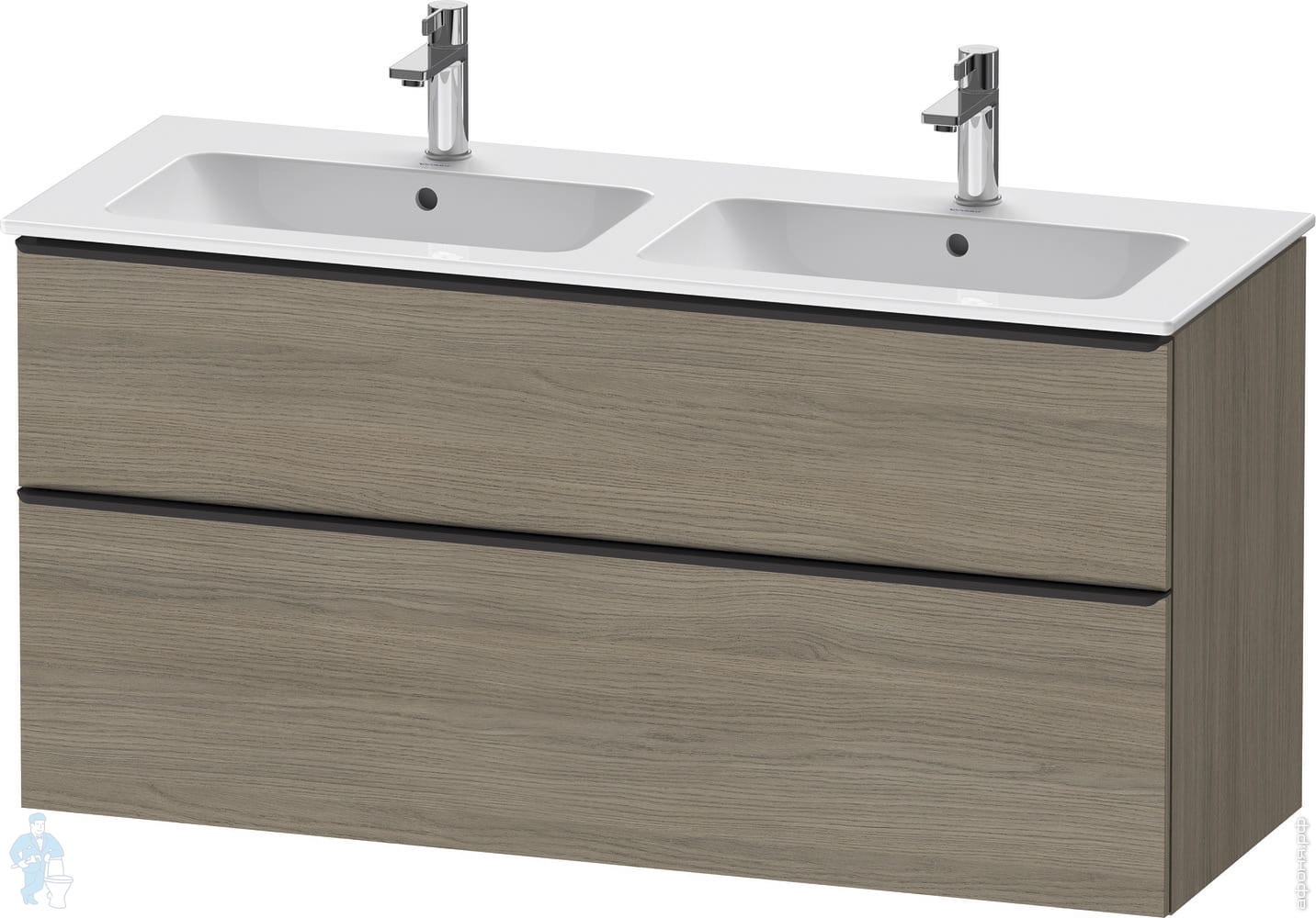 Duravit тумба под раковину l-Cube 820x480x550