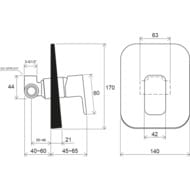    RAVAK 10 Free TD F 062.00 , ,   X070157