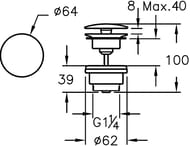   Vitra     , 1 1/4  A45149