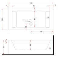  Gruppo Treesse Dream 181 V8311 1800x1000x670 CrystalTech, , , 