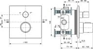 Ideal Standard CERATHERM C100   / A7522XG , ,  