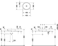  DURAVIT STARCK 2 435395115  WG,,   23214400001