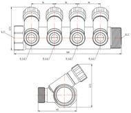  VALTEC 1"  4 .  1/2"  VTc.560.N.0604