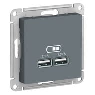  Systeme Electric ATLASDESIGN USB 5 1  x 2,1 2   1,05   ATN000733