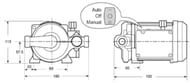    WILO PB-088 EA, H-8, Q-2,13/, G-3/4", 220, .3059251