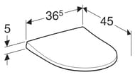    Geberit Smyle Square , , , ., 500.688.01.1