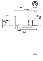  Jacob Delafon Elate 2.0 E28317-CP ,   , : 