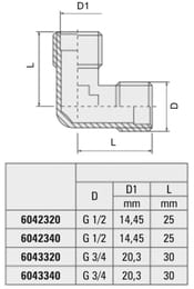  Valvex 1"  VX6044310