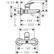  Hansgrohe Logis 71225000    , 