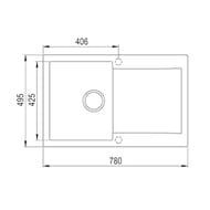  TEKA CLIVO 45 B-TQ 1B 1D ALUGRAUMETALLIC 40148001 (780495) , . ,