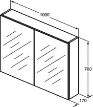 - Ideal Standard MIRROR&LIGHT (1000700170) , ,   T3498AL