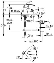    Grohe EuroSmart 32929002 ,   46, . ., : 