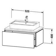      Duravit L-Cube 920400547 1 ,   LC581302222