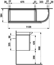    Laufen CASE for Palace 401602 (1140375450) , 2 ,  