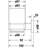     DURAVIT D-Code , , : /  0099201000