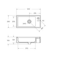    BelBagno KRAFT MINI (494256500) , , Bianco Opaco