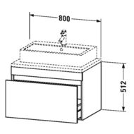    Duravit DuraStyle (800512548) 1 ,   DS531202222