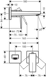  Hansgrohe Metropol 32525000   ,  165, 