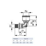  TECEflex 161/2"  , , .708101