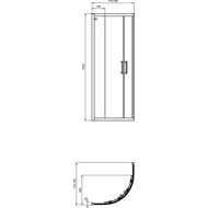   Ideal Standard CONNECT 2 Quadrant (8008001950) ,./ K9250V3