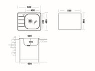   Ukinox Grand 600480  . 0,6,  3 1/2,  GRM600.480 -GT6K 1R