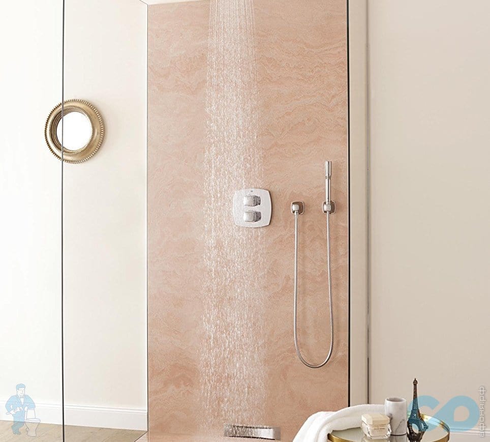 Душевой набор Grohe Rainshower Grandera Stick 27993IG0 (шланг, лейка,  настенный держатель) 7,6 л/ми | Афоня.рф