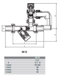    SYR Typ 24,  200 ,DN-15, 1/2"x1/2", 10  0024.15.002