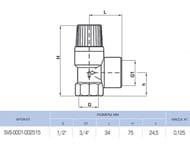   STOUT 2.5 , 1/2"3/4"  .,   SVS-0001-002515