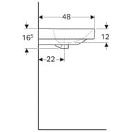  Geberit Smyle Square (1200480165) , 2 .    500.253.01.1