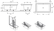   Jacob Delafon Capsule 14090 E6D123-00  