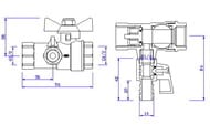   1/2"-1/2". VALTEC BASE    , VT.248.N.04