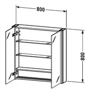 - Duravit XSquare 800800156 , 3 , , ,  XS711207575