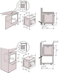   De Dietrich (592592609) , Perfect Sensor,   DOP8574BB