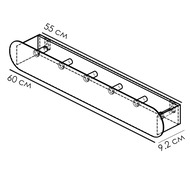  FLOW Round Hook 6009290 ,  ,  Fl-ro-hook60-