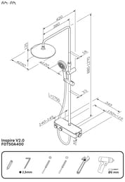   AM.PM Inspire 2.0 F0750A400  ,   255,   120