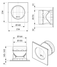   BORA 3box (234234145-165) , ,    UEBRK/1