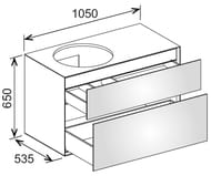    Keuco Edition Lignatur (1050535650) L , ,  33371800122