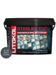   LITOKOL STARLIKE EVO S.140 NERO GRAFITE , 2,5 :