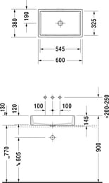  Duravit Vero Air 600380 ,    ,   2351600000