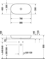  Duravit Luv 800400 ,  ,     0379802600