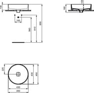  Ideal Standard Lux STRADA II 450450130 T295901 