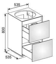    Keuco Edition Lignatur (535535800) , 2 ,  33374800023