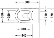   DURAVIT ME by Starck 370600400   21690900001 WonderGliss