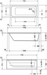   Duravit D-Code 1700750420   ,  700100000000000