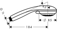    Hansgrohe Crometta 85 Variojet, 2 ,  28562000