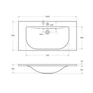  Cezares CEZ1000/500-LV-MR 1000x500x150   , : 