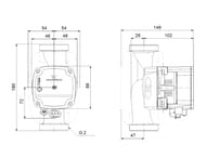   GRUNDFOS ALPHA1 L 32-80 180,  , 92542566