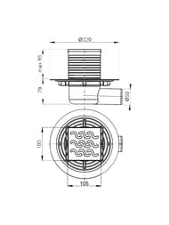   Alcaplast APV102 (105x105/50) . ,  .,  